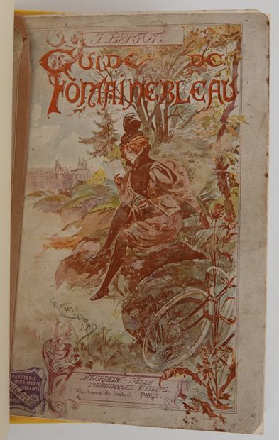 null Cyclisme / Bertot / Guide. Livre : Guide J.Bertot de Fontainebleau, couv couleur...