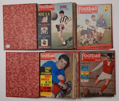 null Soccer / Football Magazine. 4 publisher's bindings of this famous publication,...