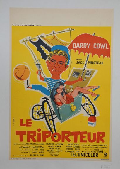 null Cycling / Poster / Cinema / Football. Canvas poster (60x40) of the film "Le...