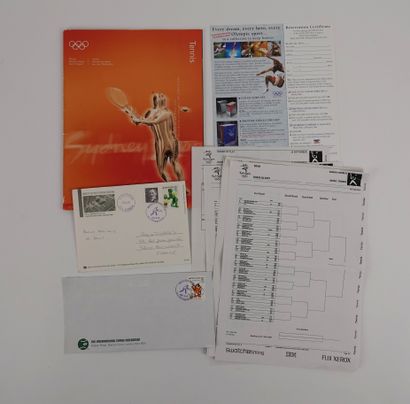 null Olympic Games / Summer, Sydney 2000 / Tennis. Two sets :a) Official program...