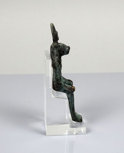 null Statuette représentant Sekhmet


Bronze 11.5 cm


Style de la Basse Epoque