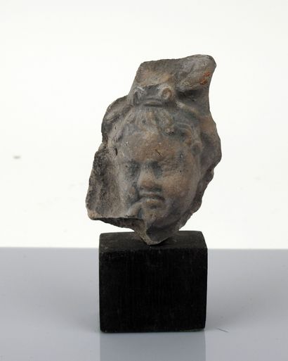 null Important head representing Harpocrates


Grey terracotta 8 cm


Egypt Roman...