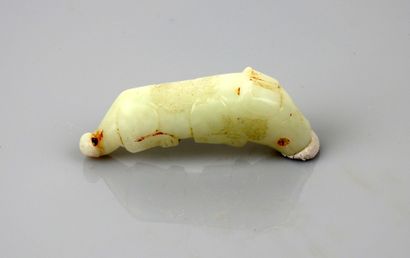 null Cat.nephrite jade.archaic dynasty style.


China.in the state.l :6cm