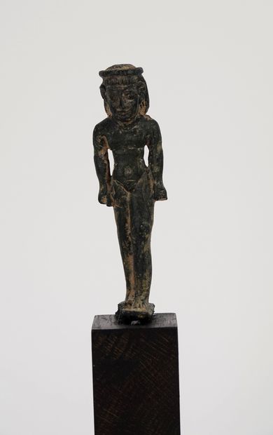null Naked male figure walking.Nile Valley.


First millennium before 


J.C.Bronze.H...