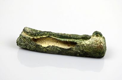 null Sarcophage votif miniature de serpent


Bronze 9.5 cm


Egypte Basse Epoque...