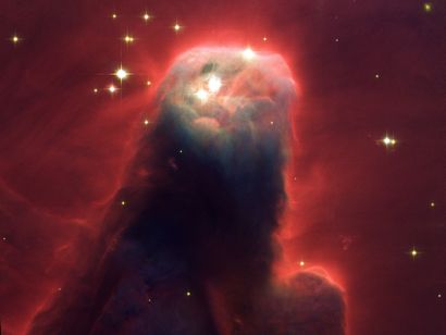 null NASA. LARGE FORMAT. HUBBLE. Impressive observation of the Cone nebula. This...