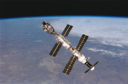 null Nasa. Mission de la navette spatiale Atlantis (STS-106). Une très belle vue...