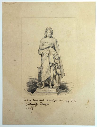 null Pierre Jean DAVID D'ANGERS, Sculptor and Medalist, Prix de Rome in 1811, Académie...