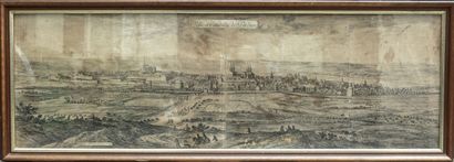 null MEUSE. "View and perspective of the City and Citadel of VERDUN" drawn and engraved...