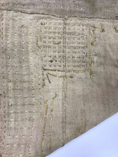 null 
Rideau/Panneau de suspension Mihrab en laine monte en argent

18ème siècle,...