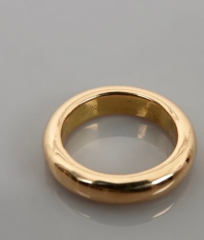 null CARTIER, Ring in yellow gold, 750 MM, signed, N°D35802, circa 1995, size : 49/50,...