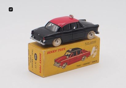 null DINKY TOYS FRANCE (1)

- # 24 ZT SIMCA ARIANE TAXI

Noire, toit rouge vermeil....