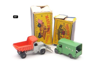 null MATCHBOX (2)

# 16C CAMION SCAMMEL CHASSE-NEIGE

1964. Gris, benne orange. Roues...