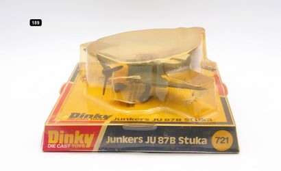 null DINKY TOYS GRANDE BRETAGNE (1)

- # 721 AVION BOMBARDIER JUNKERS JU 87 B STUKA

1969....