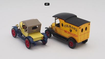 null MATCHBOX YESTERYEAR (1)

- # Y12-3A CAMIONNETTE FORD T 1912

Première variante...