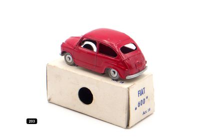 null MERCURY - ITALIE (1)

- # 18 FIAT 600

1957. Phares moulés avec la caisse. Rouge,...
