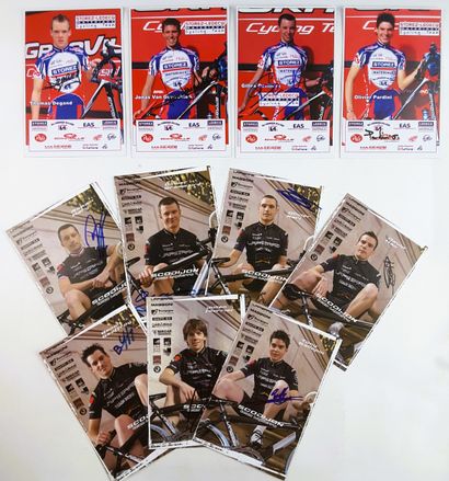 null 2007 : 36 autographs 

GERMANY : Team 3C 2007 - Set of 4 illustrated cards with...