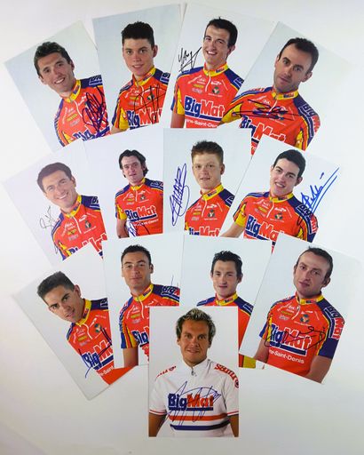 null FRANCE 2002 : 30 autographes

FRANCE – Equipe COFIDIS 2002 - Ensemble de 17...