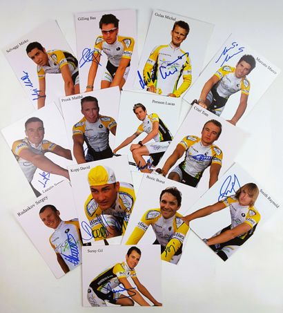 null 2008 : 45 autographes

SUEDE – Team CYCLE COLLSTROP 2008 – Ensemble de 13 photos...