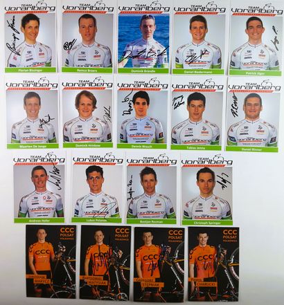 null 2013 : 38 autographs 

AUSTRIA - Team VORARLBERG 2013 - Set of 14 autographed...