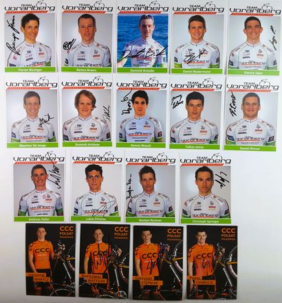 null 2013 : 38 autographes 

AUTRICHE – Team VORARLBERG 2013 – Ensemble de 14 photos...