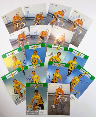null 1989 : 27 autographs

SWITZERLAND - Team HELVETIA 1989 - Set of 10 photos (cardboard,...