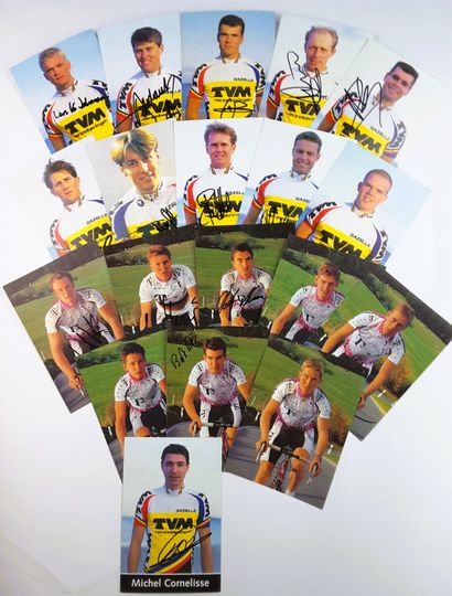 null 1995 : 45 autographes

ESPAGNE – Team EUSKADI – Ensemble de 8 cartes postales...