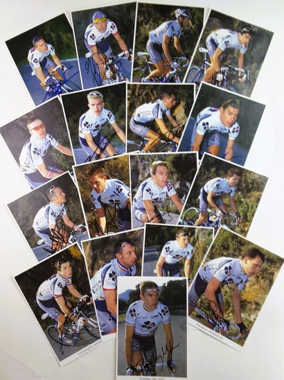 FRANCE 2001 : 36 autographes 
FRANCE – Equipe...