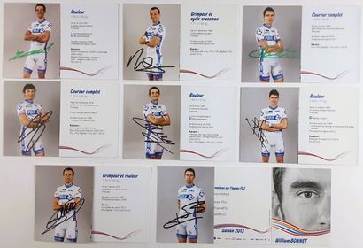null FRANCE 2013 : 38 autographs

FRANCE - Team EUROPCAR 2013 - Set of 20 illustrated...