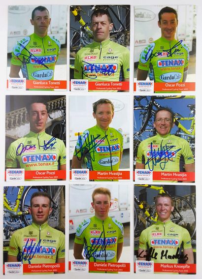 null ITALIE 2003 : 21 autographes

ITALIE – Team TENAX 2003 – Ensemble de 9 photos...