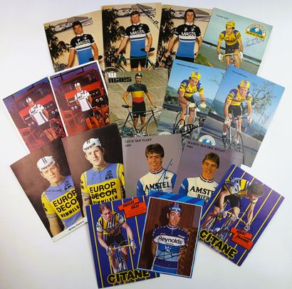 null 1983 : 34 autographes

ITALIE – Team GIS GELATI CAMPAGNOLO 1983 – Ensemble de...