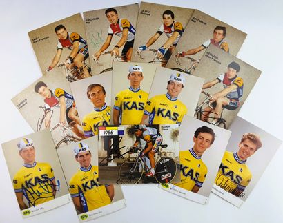 null FRANCE 1986 : 27 autographes

FRANCE – Team FAGOR 1986 – Ensemble de 13 fiches...