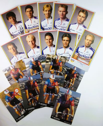 null 1991 : 18 autographes

PAYS-BAS – Team BUCKLER 1991 – Ensemble de 10 dépliants...
