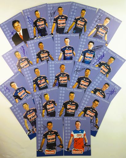 FRANCE 2002 : 39 autographes 
FRANCE – Equipe...