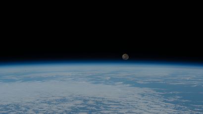 null NASA. LARGE FORMAT. Observation from the International Space Station (ISS) of...