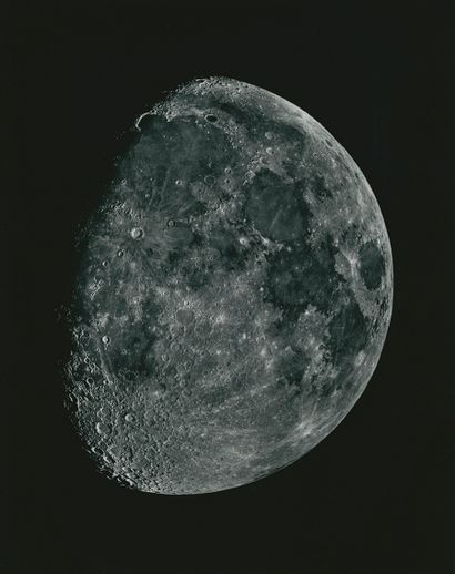 null NASA. Une très belle photographie de la Lune réalisée depuis l'observatoire...