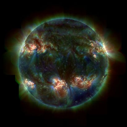 null NASA. Solar observation performed by the TRACE (Transition Region and Coronal...