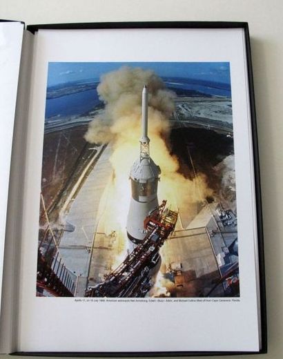 null Nasa. Coffret commémoratif du 40ème anniversaire d'Apollo 11, 20 photographies...