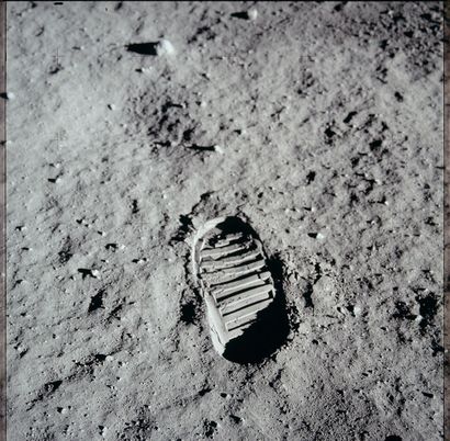 null Nasa. GRAND FORMAT. Mission Apollo 11. Photographie historique représentant...