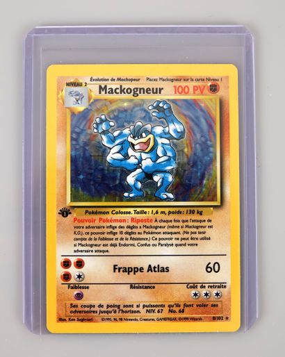 null MACKOGNEUR Ed 1

Bloc Wizards Set de base 8/102

Carte pokémon en très bon ...