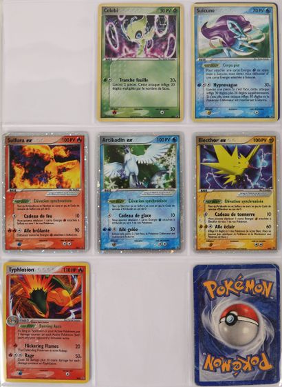 null CARTES POKEMON

Ensemble varia comprenant des promo Black Star, Diamant et Perle,...