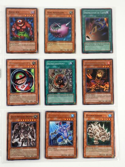 null YU GI OH

Fort lot de cartes en feuilles comprenant des communes, des rares,...