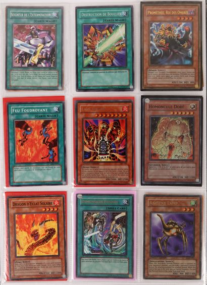 null YU GI OH

Classeur comprenant 180 cartes en très bon état, cartes communes et...