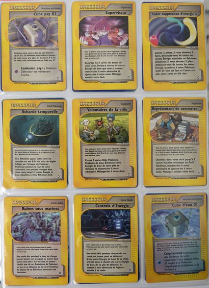 null AQUAPOLIS

Bloc Wizards

Collection de cartes pokémon comprenant rares, peu...