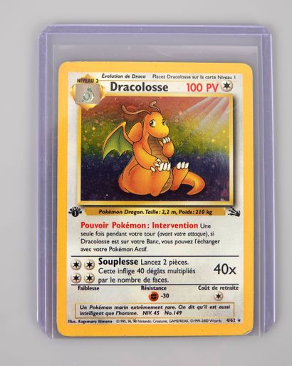 DRACOLOSSE Ed 1

Bloc Wizards Fossile 4/62

Carte...