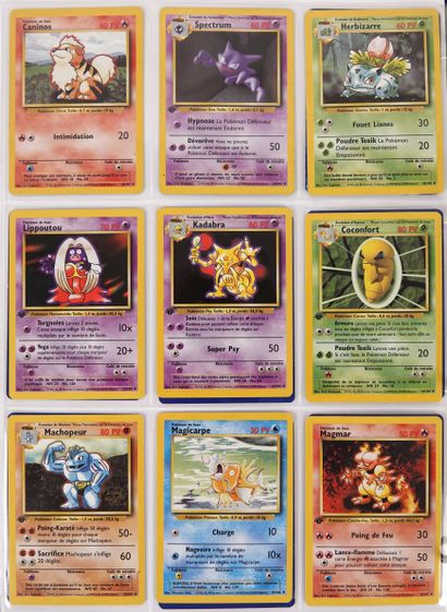 null BLOC WIZARDS

Classe de cartes pokémon comprenant 84 cartes dont 9 holos en...