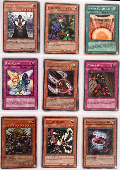 null YU GI OH

Classeur comprenant 180 cartes en très bon état, dt ultimate, etc...