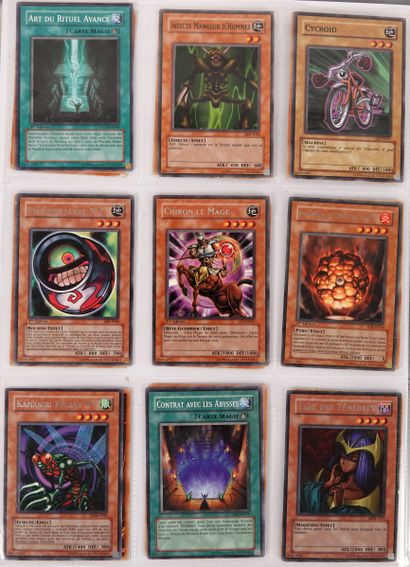 null YU GI OH

Classeur comprenant 180 cartes en très bon état, cartes communes et...