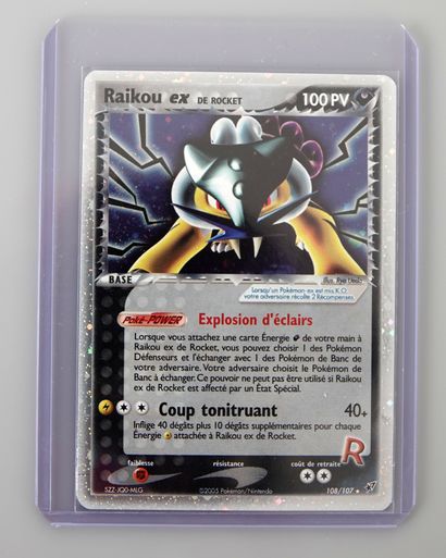 null RAIKOU EX

Bloc Ex Deoxys secrète 108/107

Carte pokémon en superbe état