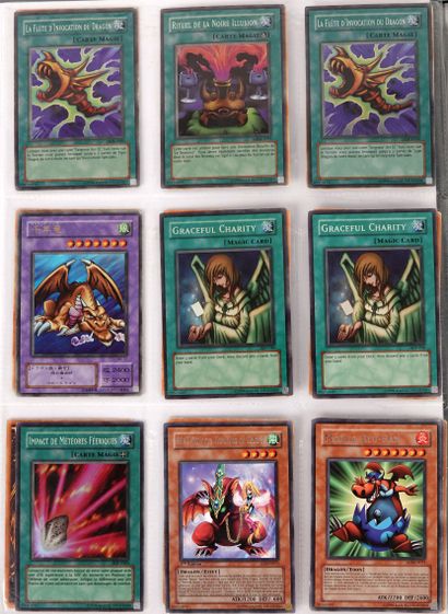 null YU GI OH

Classeur comprenant 180 cartes en très bon état, cartes communes et...